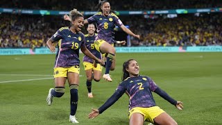 Colombia Crushed Germany with 2-1 in Women's football world cup 2023