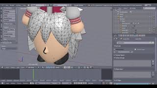 Miitomo body rigging - Adding textures and head
