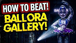 How to beat the Ballora Gallery mini game inside of Help Wanted 2! 
