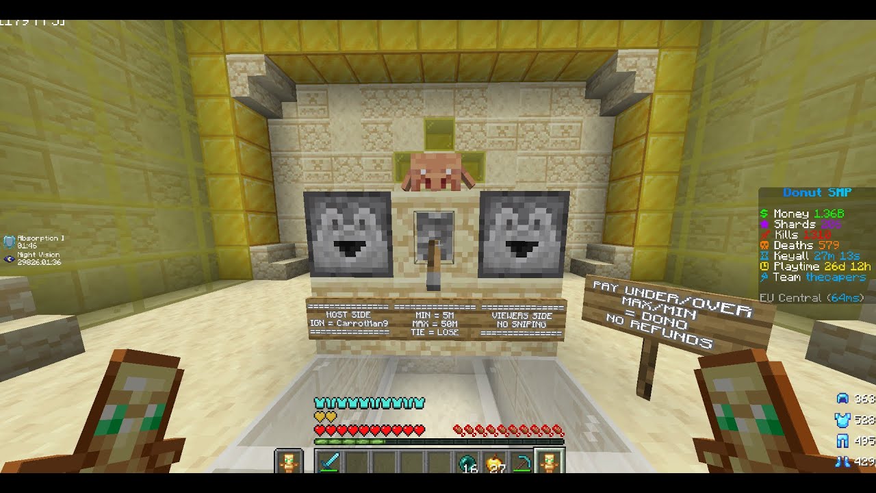 🔴DONUT SMP LIVE 🔴GAMBLING | RATING BASES | BUYING/SELLING SKELLYS | LOOTDROP!