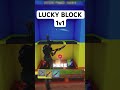 FORTNITE lucky block 1v1 #gaming #fortnite #fortniteclips