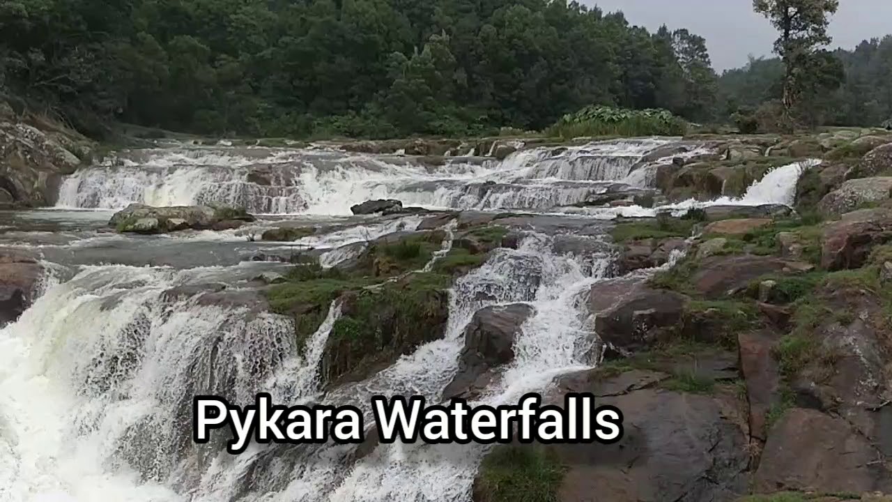 PYKARA Waterfalls slowmo majestic view - YouTube