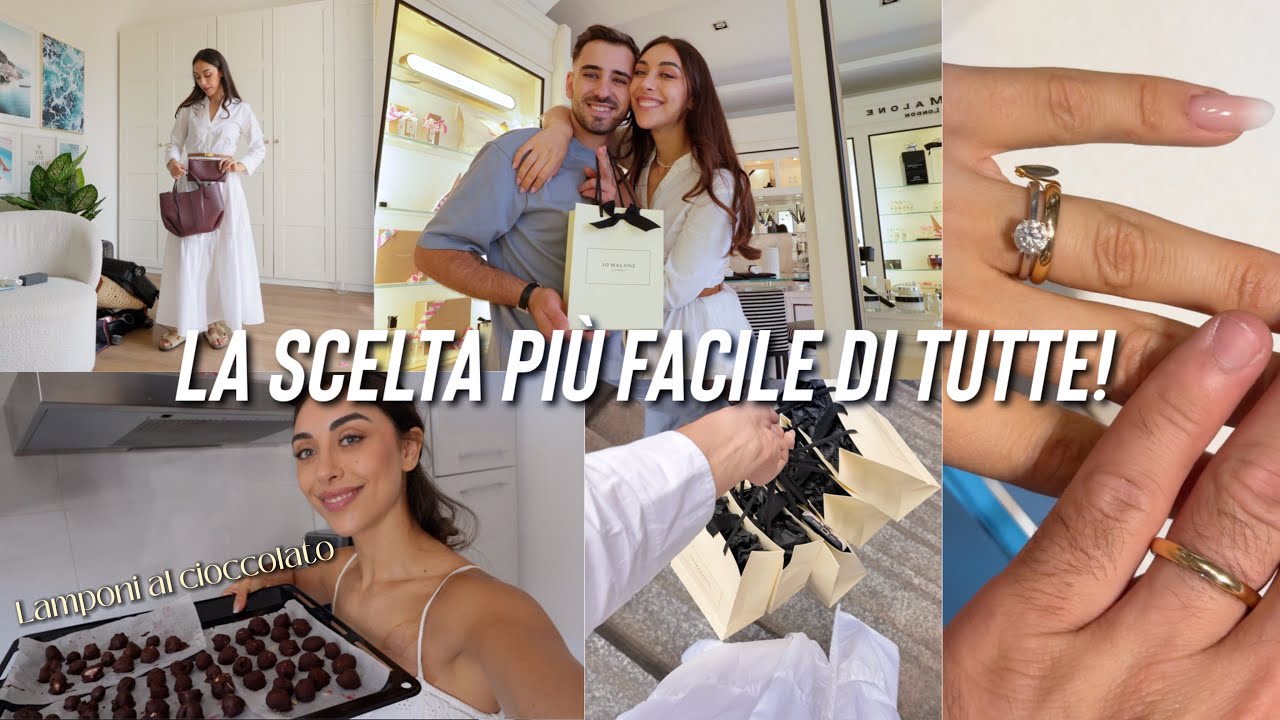 ANDIAMO A SCEGLIERE LE BOMBONIERE E LE FEDI! - 2 MESI wedding vlog