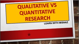 Difference Between Qualitative & Quantitative Research | Lecture in Urdu/Hindi #researchmethodology Net Worth