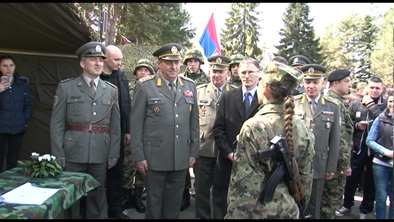 Polaganje vojničke zakletve u Leskovcu