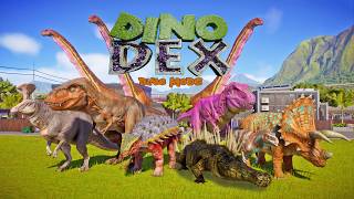 Dino Dex Dinosaurs in Jurassic World: Dino Dex Dino Mods VS Jurassic World Dinosaurs