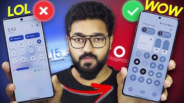 OxygenOS 15 vs Funtouch OS 15 - new UI Comparison