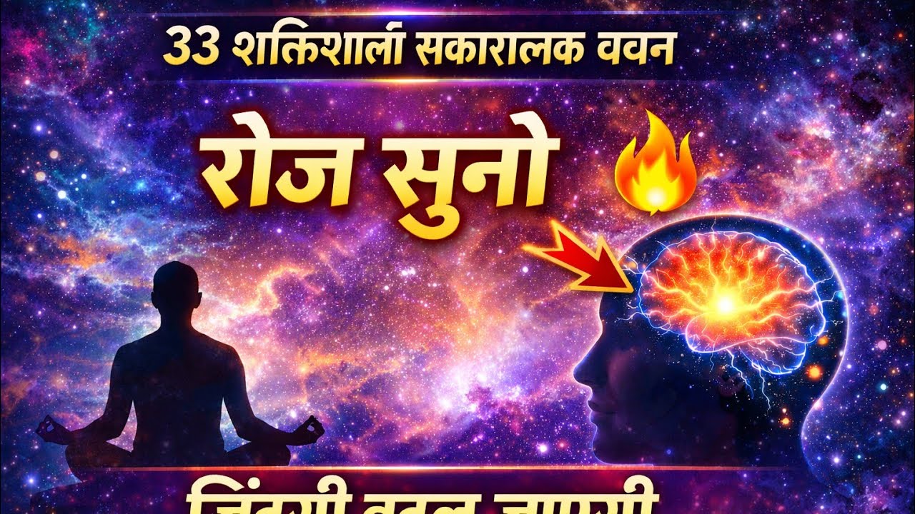 33 Powerful Affirmations | Roz Suno Aur Zindagi Badal Do 🔥 Law of Attraction Hindi