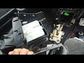 2001-2006 honda CR-V srs module location