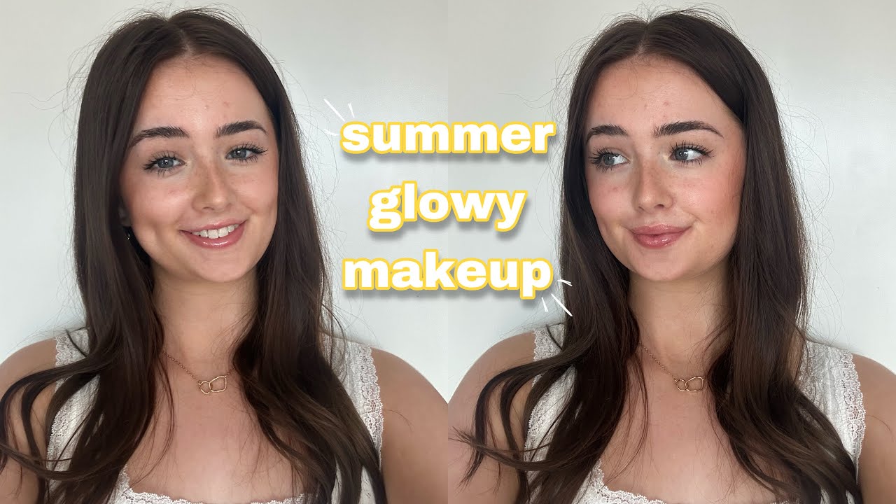 THE GLOWY SUMMER MAKEUP ROUTINE YOU NEED | makeup faves 2023