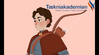 Katsa 3d model turnaround