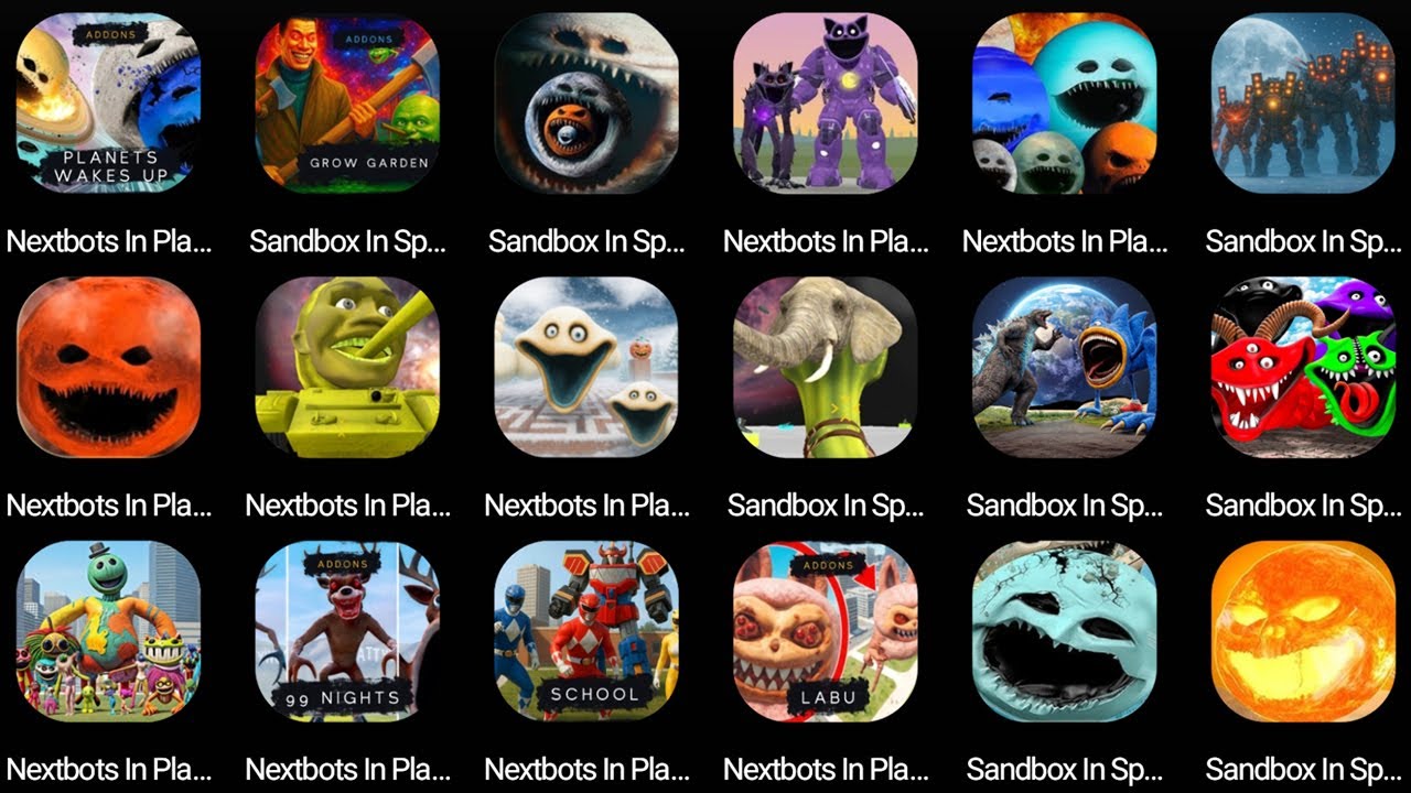 Nextbots Mod Update 10.0.6 NEW HUNGRY DEER,HUNGRY SNAKE,HUNGRY WORM'S,Lin Gang Melon, Sandbox