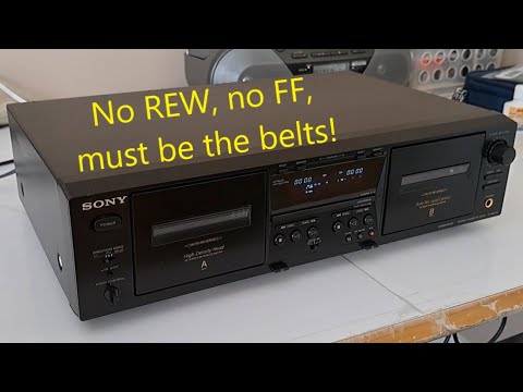 Sony TC-WE475 Stereo cassette deck | Unboxing, testing, and repair