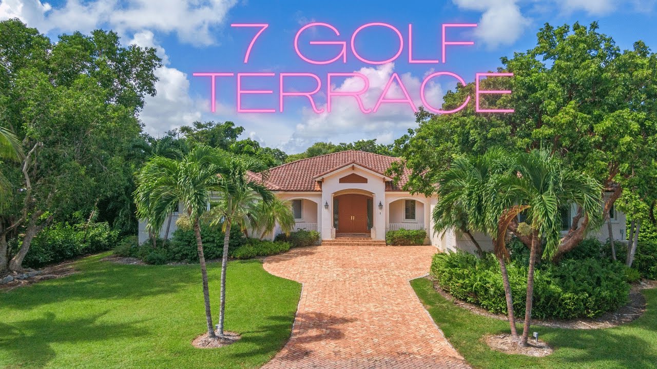 7 Golf Terrace in Key Largo Ocean Reef Club in Key Largo Drone and