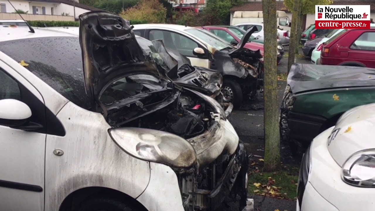 VIDÉO. Poitiers. Plusieurs véhicules incendiés dans le quartier de Bel-Air