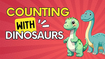 Dinosaur Counting Adventure 🌈 Learn Numbers 1–20 Together! Educational Animation Videos for Kids