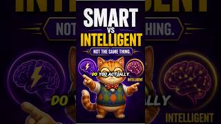 Do you actually know the difference between SMART AND INTELLIGENT? #didyouknow #smartlife