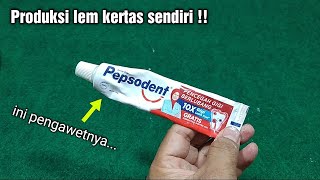 CARA BUAT LEM KERTAS SENDIRI PALING MUDAH DAN CEPAT