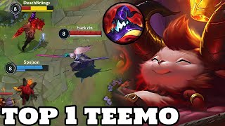 Wild Rift Teemo - Top 1 Teemo Gameplay Rank Grandmaster