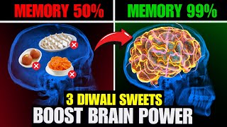 3 Diwali Sweets 🤯 That Boosts Brain Power 🧠 Study Tips and Tricks | Study Motivation