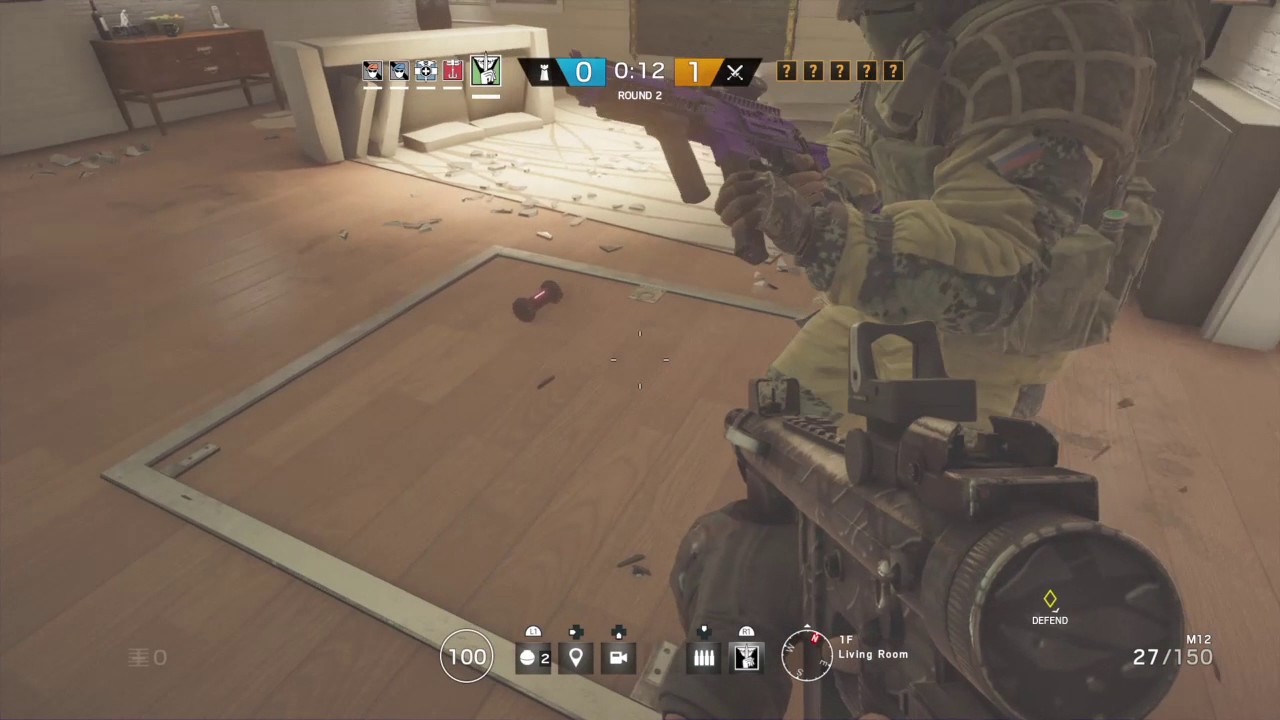 Caveira triple kill Rainbow Six Siege