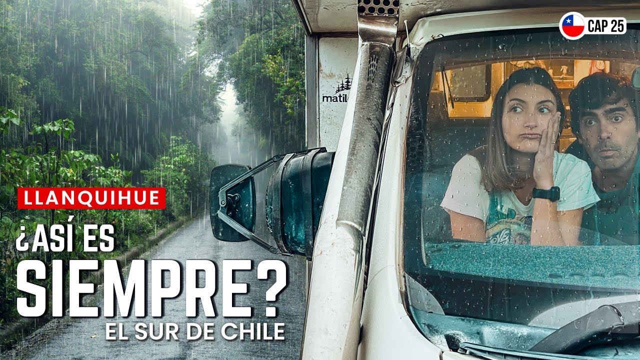 👉Llanquihue BAJO AGUA 🌧️ | ¿Así se vive el sur de Chile en motorhome? 🚐