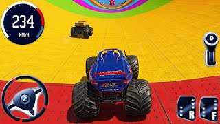 Monster Truck Mega Ramp Extreme Racing - GT Car Stunts Driving - Gadi game - Android Game #1 screenshot 3