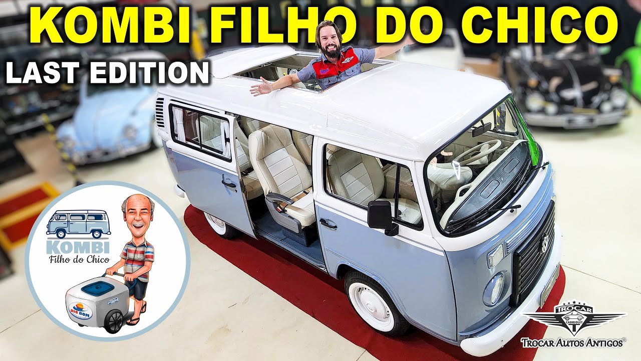 Kombi bem mais LUXUOSA que a LAST EDITION! Teto solar, 08 bancos individuais, geladeira, TV...