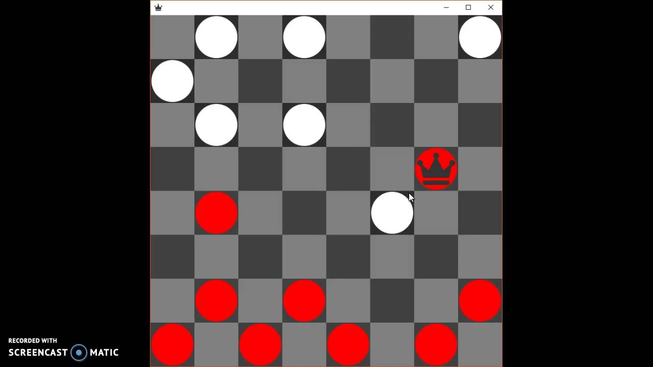 Checkers with chat java
