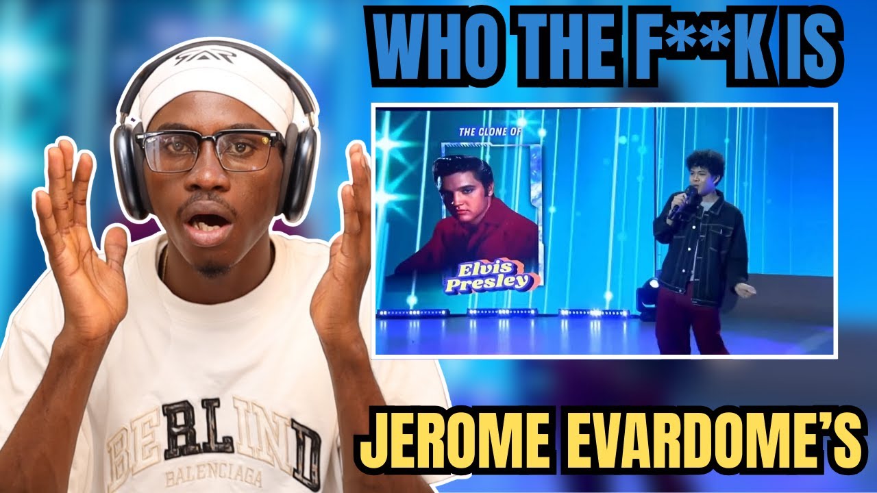 GOT AN HEART ACHE VOICE LIKE Elvis Presley of the Philippines Jerome Evardome| FIRST TIME REACTION |
