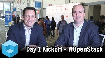 Day 1 Kickoff - #OpenStack Summit 2016 - #theCUBE