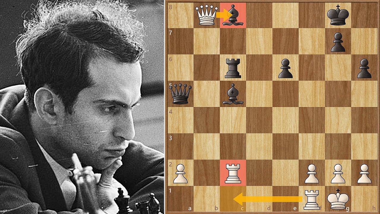 Boris Spassky vs Mikhail Tal, 1973 #chess #chessgame 