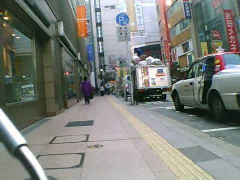 自転車 車載カメラ 福岡 天神 ...
