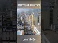 Christmas on Hollywood Boulevard 1940s [Colorized] w/sound design added