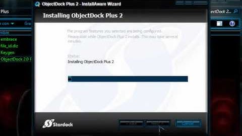 Como descargar Objectdock Plus 2.0 full. Windows7/XP/vista.+Iconos