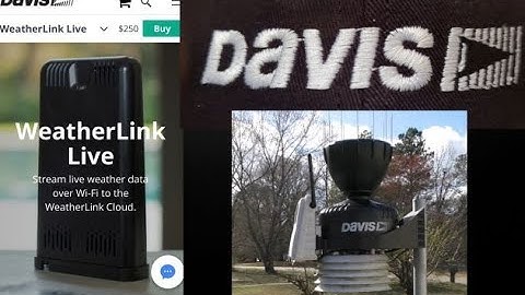 Davis WeatherLink Live How to and Review By KVUSMC