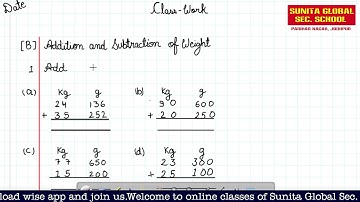 Class 2nd Sub Maths Chapter 8 Measurement part 5  By Ritika Rathore