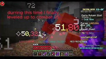 What 1 hour of zombie slayer gets you on Hypixel Skyblock!