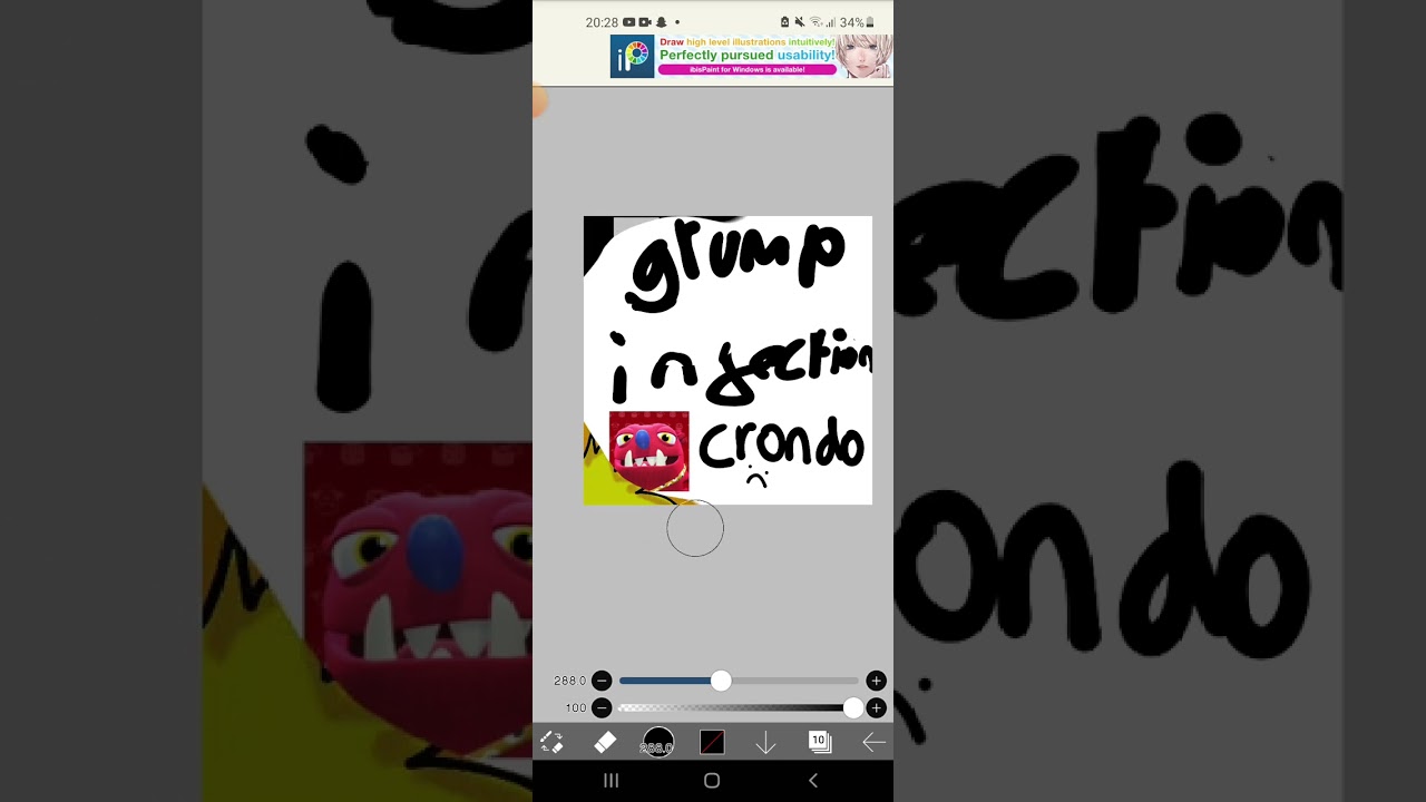 grump infection:crondo:not infection: ( I hate crondo but I love this art)