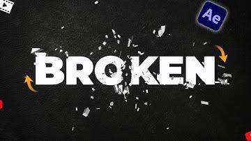 Shatter Anything in After Effects With 1 Effect
