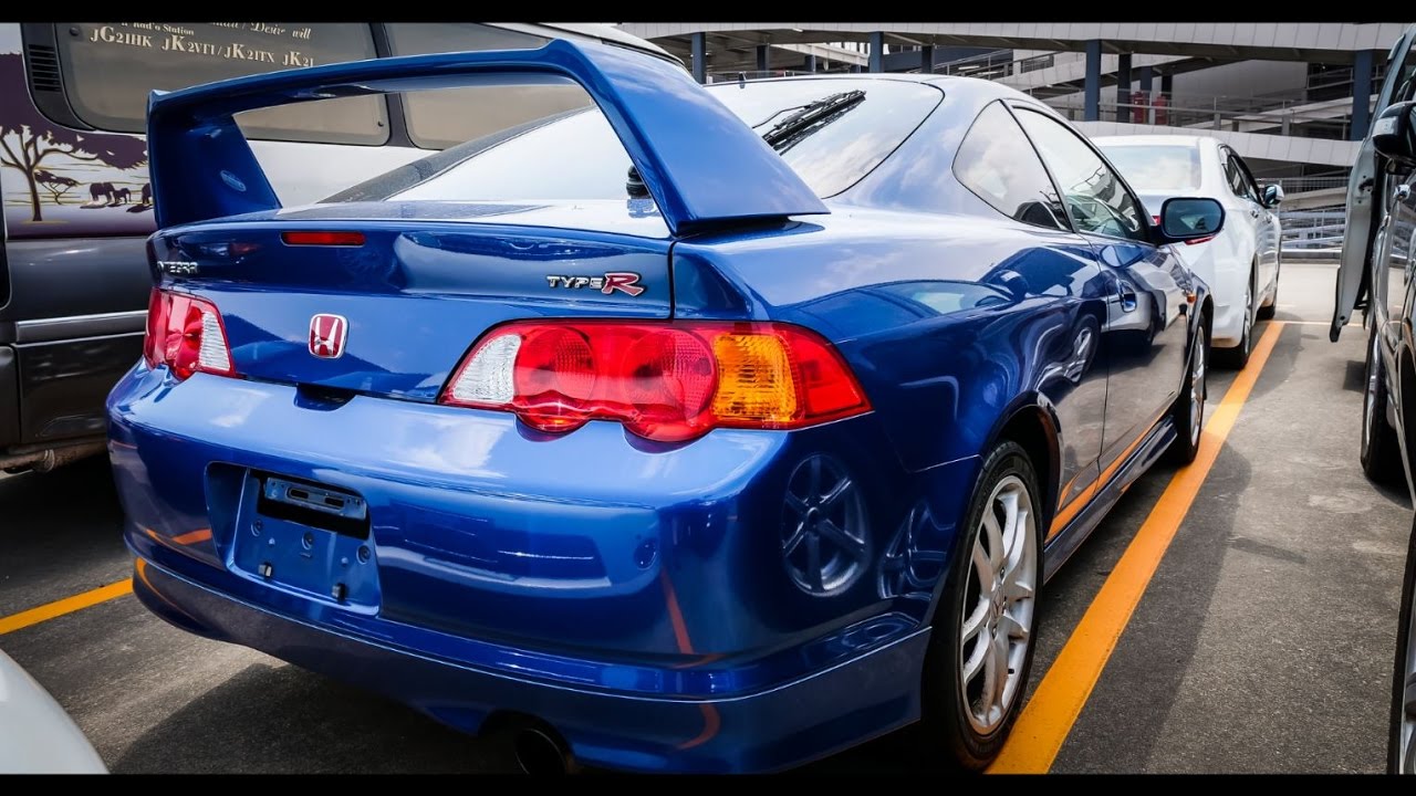 Japan Car Auction | 2002 Honda Integra DC5 Type-R - YouTube