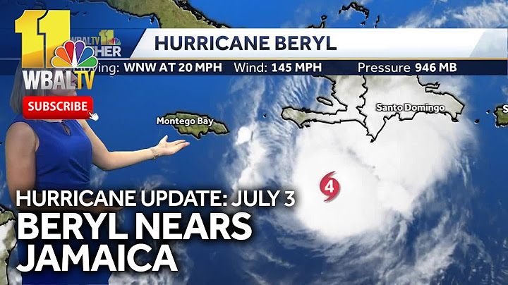 Hurricane Beryl headed toward Jamaica (July 3 update)