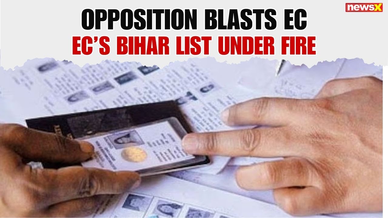 Bihar Electoral Roll Shocker: 52 Lakh Voters Missing, Sparks Political Uproar | NewsX
