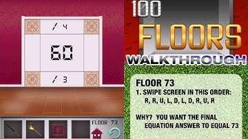 Floor 73 Walkthrough | 100 Floors Walkthrough | Floor 73 Answer