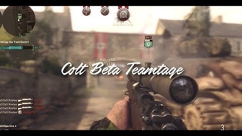 Colt: WWII Beta Teamtage by Sam