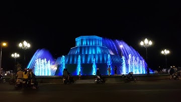 Đài phun nước vòng xuyến, giao lộ, vòng xoay – Điểm nhấn cảnh quan đô thị hiện đại