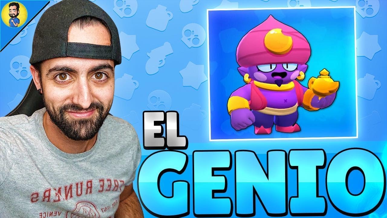 Subiendo Copas Con El Genio En Brawl Stars En Directo Abriendo Todas Mis Cajas Lapeceratonta Youtube - genio brawl stars cara