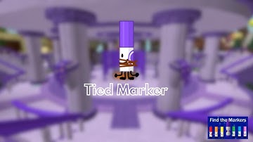 How To Find TIED MARKER 🪢 | Roblox Find The Markers