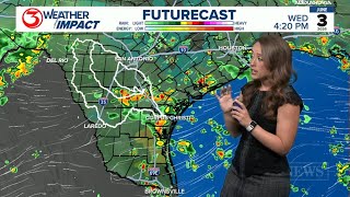 More storm coverage on Wednesday