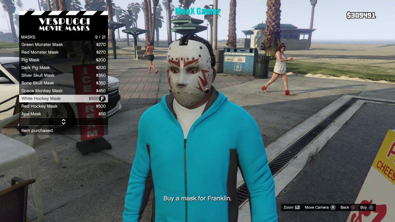 Gta 5 'vespucci Movie Mask' Store Youtube C63